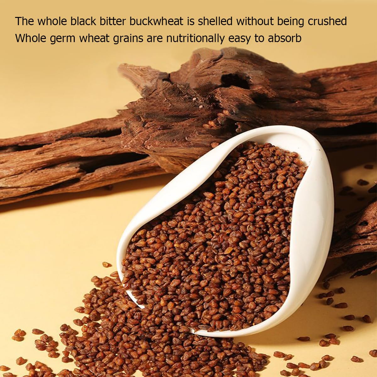 Black tartary buckwheat tea 10.58oz whole germ fragrant strong five grain tea Buckwheat Grain tea???? 300g ???????? ?????