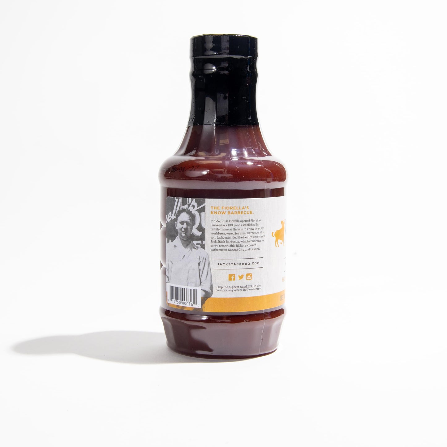 Jack Stack Honey Chipotle Barbecue Sauce - Kansas City BBQ Sauce - Sweet Heat KC BBQ Sauce (2 Pack, 21oz Bottles)
