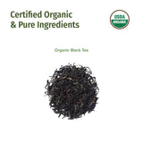 NEPAL TEA Organic Black Tea Bags from the Himalayas - 15 Pyramid Tea Bags, Single Origin from a Family Farm - Black Tea Bags with Loose Leaf Tea