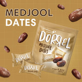 DORREL - Medjool Dates, Individually Wrapped Snacks for High Energy, Nutritious Snack, Delicious, Kosher & Non-GMO Dates Individually Packaged