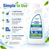 GuardH Sodium Percarbonate Powder - 25 oz | Oxygen-Based Laundry Booster | Natural Stain Remover & Fabric Brightener