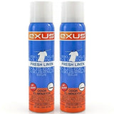 Exus Odor Eliminator & Air Freshener Spray 3.0 Oz. (Fresh Linen 2 Pack)