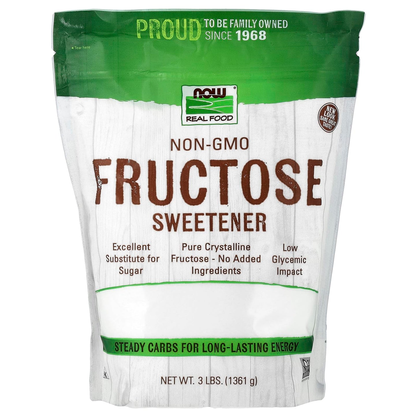 NOW Foods - FRUCTOSE 3 LB