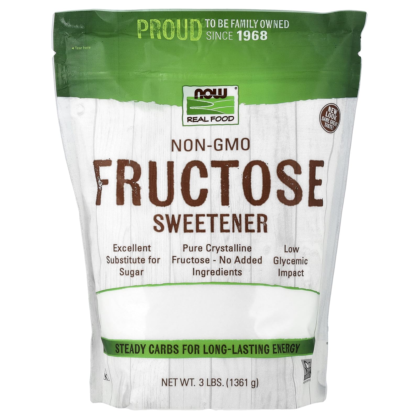 NOW Foods - FRUCTOSE 3 LB