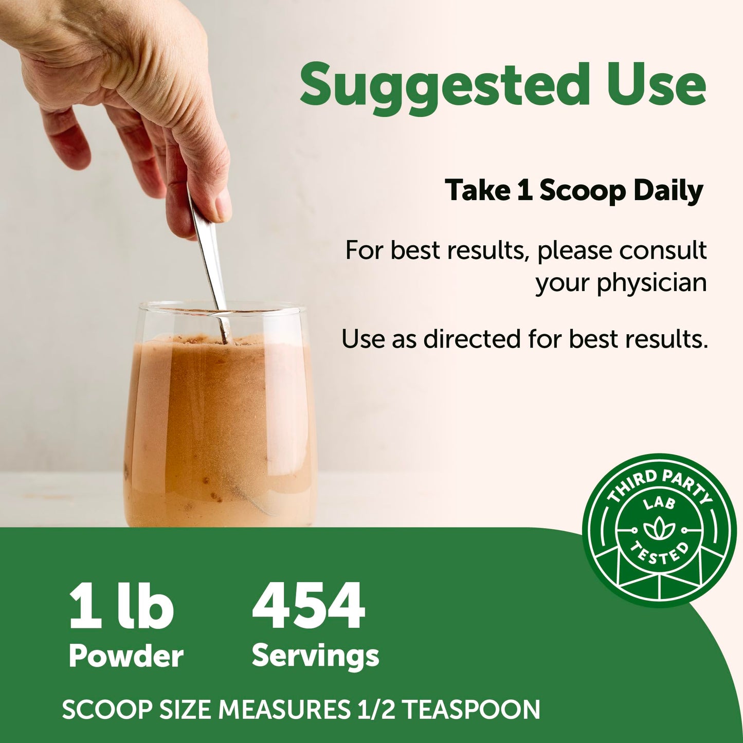 Organic Dandelion Root Tea Powder, 1lb | Up to 450 Servings | Premium Source for Daily Beverage | 100% Pure Dandelion Supplement | Caffeine Free