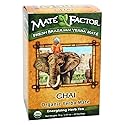 The Mate Factor Herb Tea, Energizing, Organic, Chai, 20 Bag (Pack of 2)