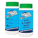 Originally Yellow USA Made Fruit And Vegetable Wash | Food-Grade Fruit and Veggie Wash With No Aftertaste | Powerful Cleaning &| Plant-Derived Produce