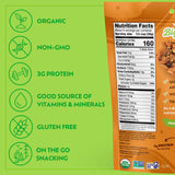 Go Raw Chocolate Peanut Butter Snacking Granola, 8oz Pouch