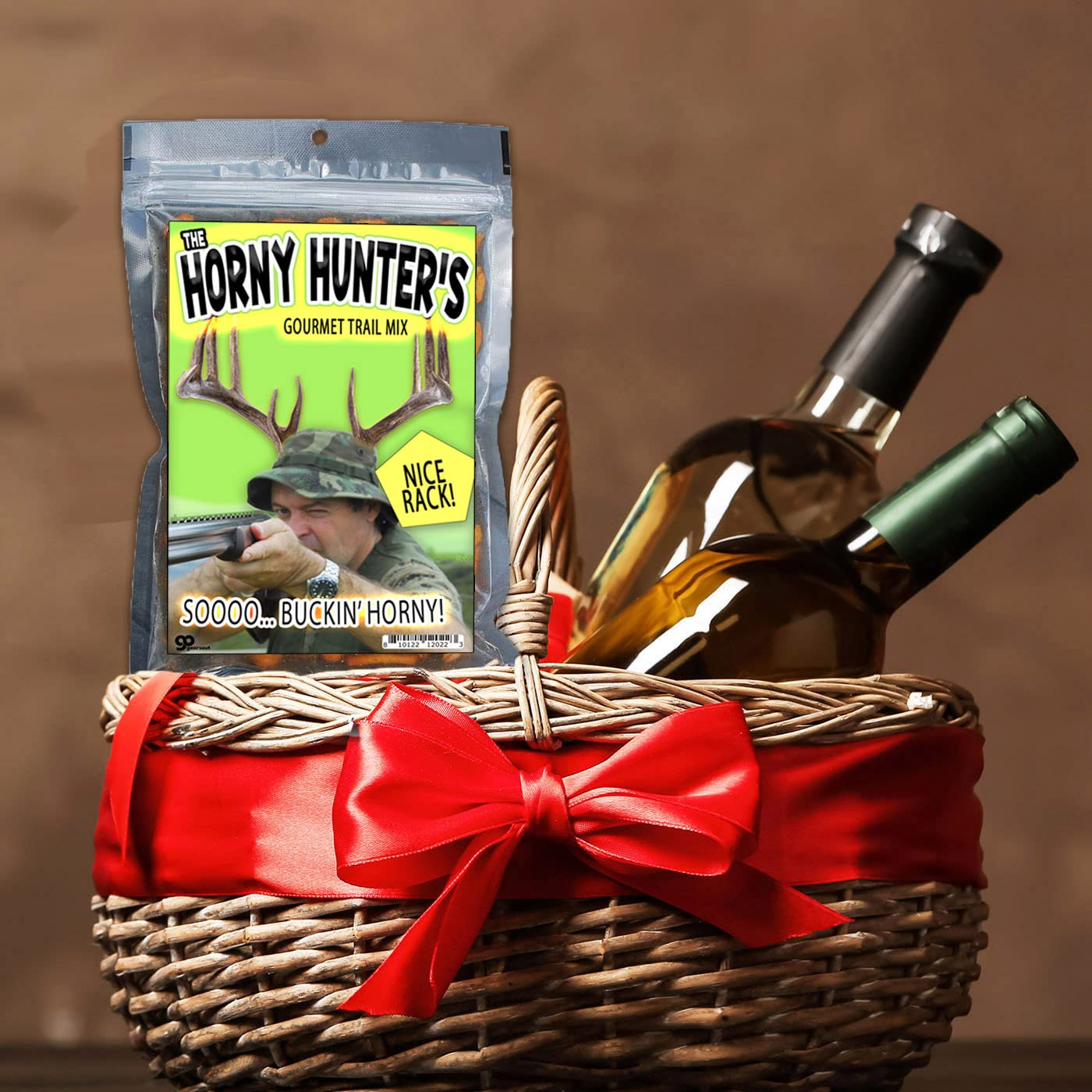 Horny Hunter Gourmet Trail Mix - Duck Hunter Gifts - Hunting Gifts for Men - Funny Gag Gift for Men - Dad Hunting Gifts - Weird Stocking Gift, Fun