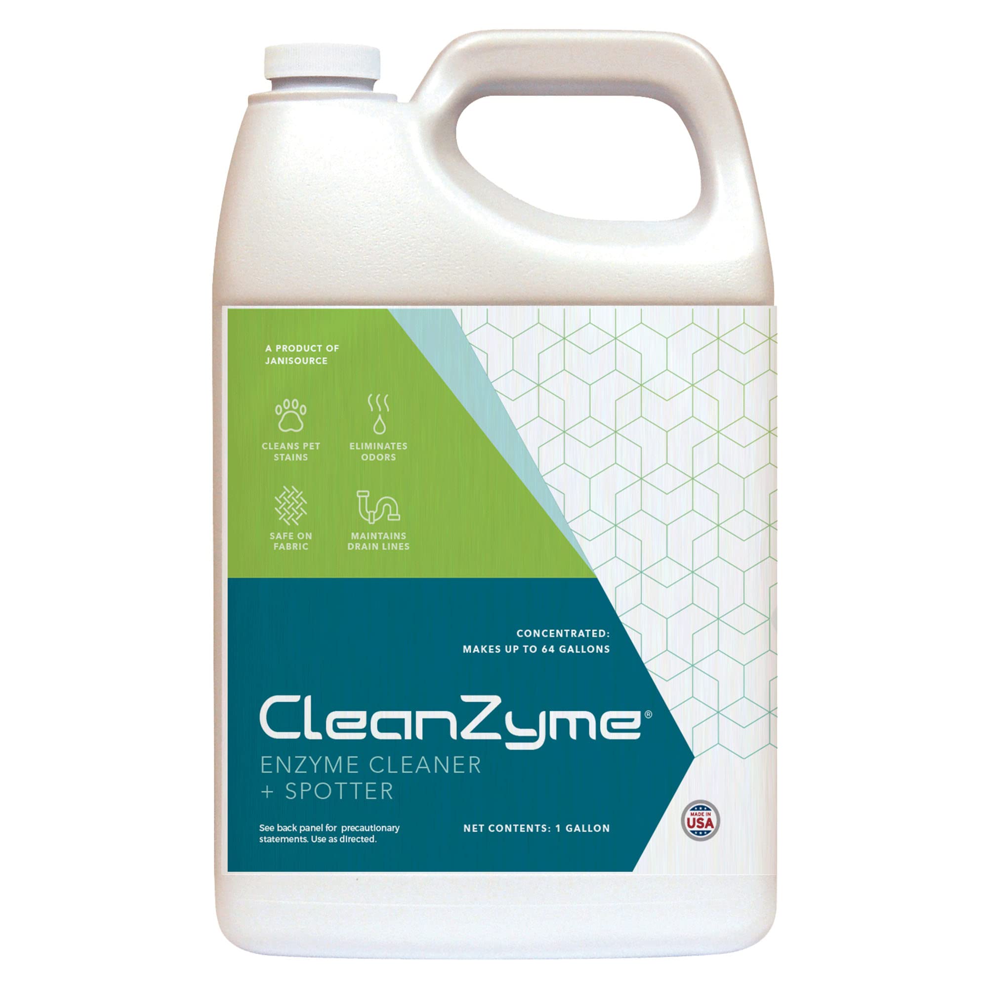 Jani-Source CleanZyme - Enzyme Cleaner, Pet Odor & Urine Remover - Case of 4 Gallons…