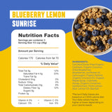 McCaffrey Blueberry Lemon Sunrise Granola, Organic Granola Cereal, 4oz