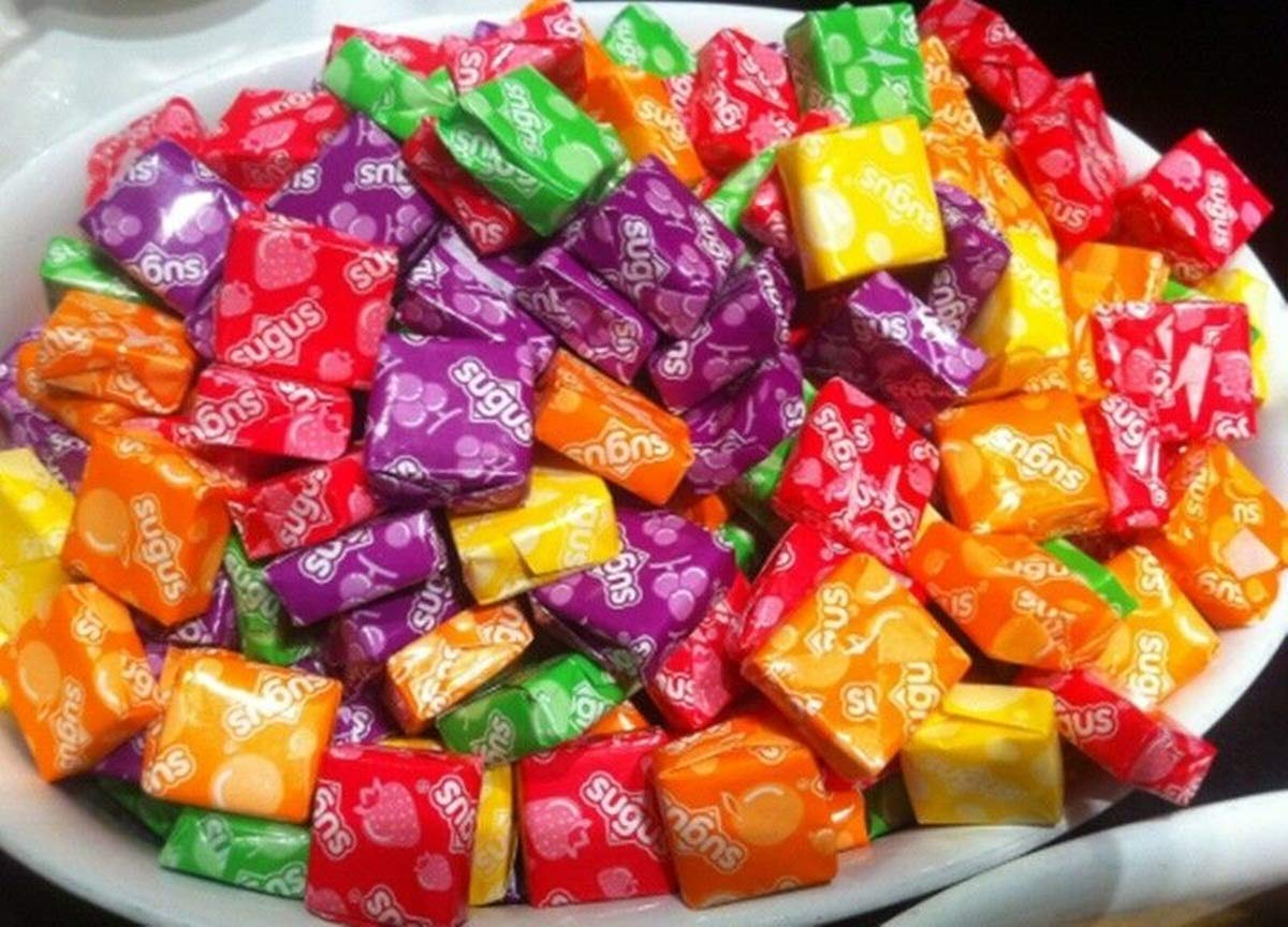 36 pcs. Sugus Jumbo candy chew soft fruit hi assorted delicious