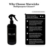 Mavwicks Fragrances All Purpose Cleaner Spray (Velvet Cherry) 16 Oz - Multipurpose Surface Cleaning Spray for Kitchen, Bathroom, Floors and Counters