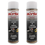 Blysk Oven & Grill Cleaner (2pack) heavy duty, fast penetrating, concentrated cleaner, oil & grease remover