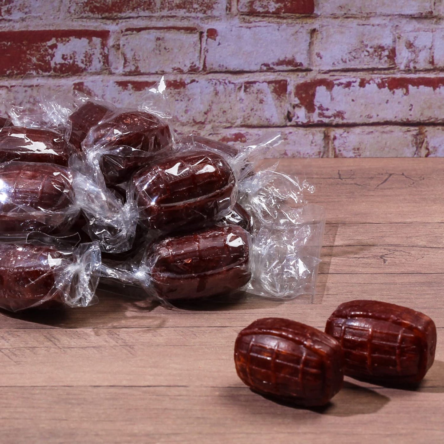 Root Beer Hard Candy - 2 Pounds - Old Fashion Brown Candies Bulk - Classic Root Beer Barrels