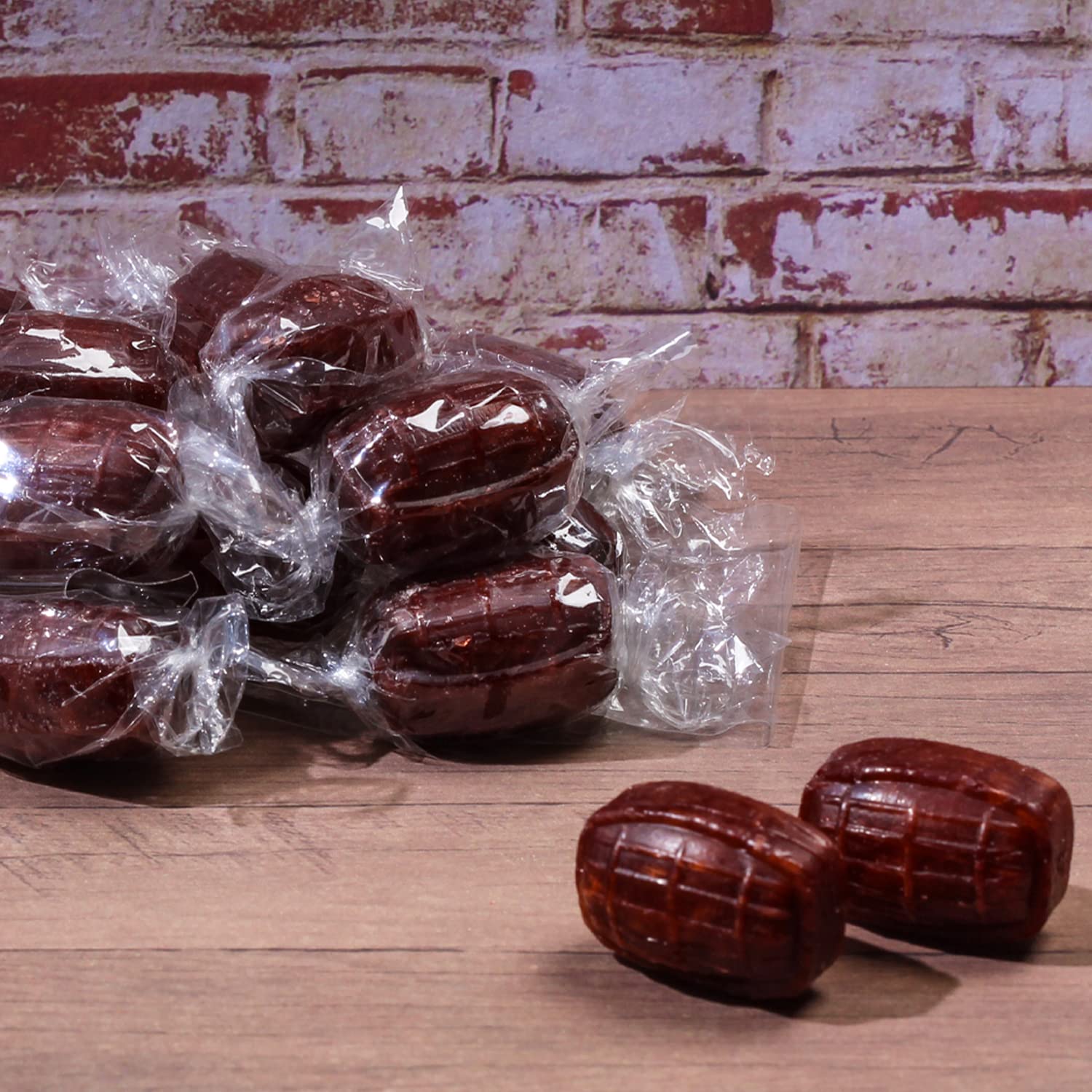 Root Beer Hard Candy - 2 Pounds - Old Fashion Brown Candies Bulk - Classic Root Beer Barrels