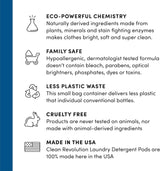 Clean Revolution, All Natural, Enzyme Powered Laundry Detergent Pods, Fragrance Free, 100 Pods, Sensitive Skin, HypoAllergenic Laundry Soap, Septic