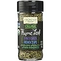 Frontier Organic Thyme Leaf Spice - Flakes - 0.8 Ounces