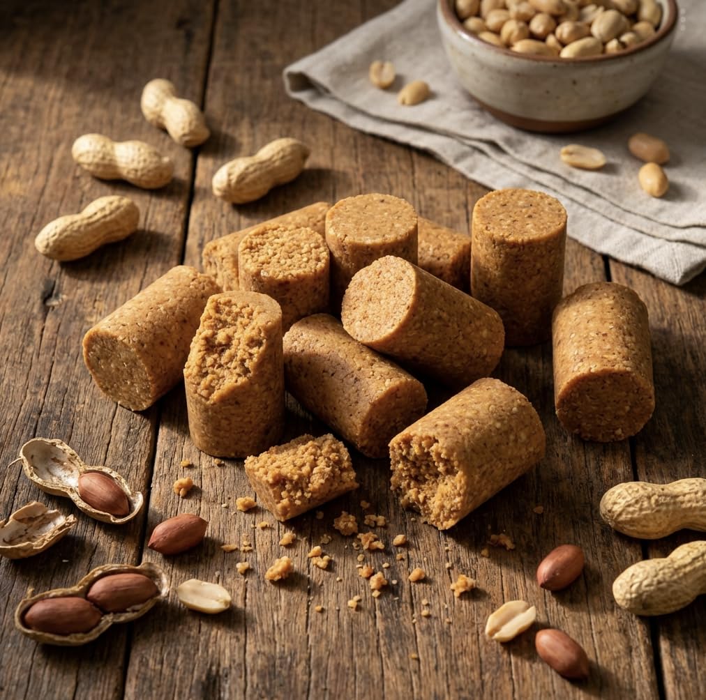 Oca Sugar-Free Peanut Butter Bites - 2 pack - 30g of Protein per pack - 3 Ingredients - No Sugar Added, Low Carb, High Protein - Healthy Keto Friendly