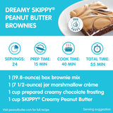 SKIPPY Peanut Butter, Creamy, 7 g protein per serving, 80 oz.