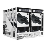 OWELL® Professional Grade Black Disposable Nitrile Gloves MEDIUM, 100 ct - 4 Mil Food Safe, Medical Exam, Powder-Free, Latex-Free, Chemical Resistant