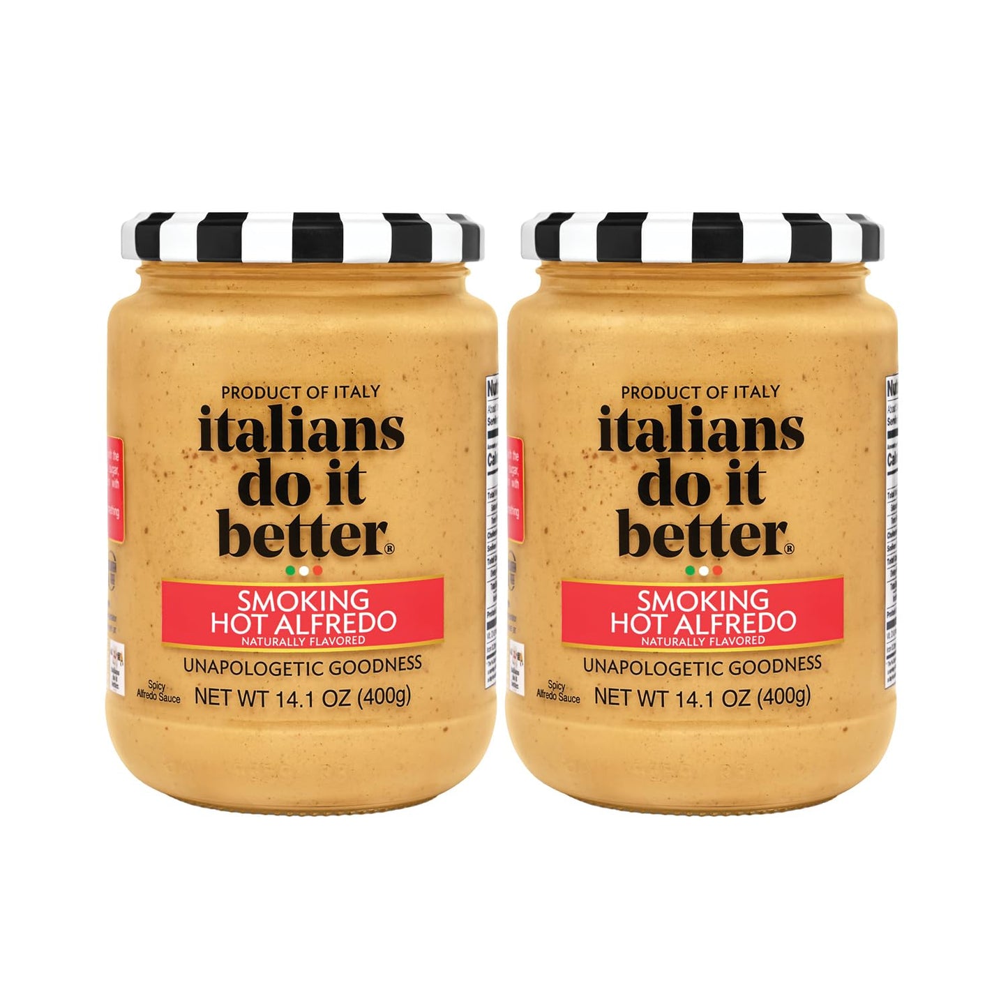 Italians Do It Better Alfredo Sauce (Smoking Hot 2 Pack)