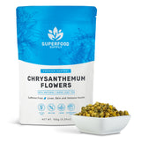 Superfood Supply - Chrysanthemum Tea - 5.29oz/150g, Bulk Loose Leaf Flowers, Premium Buds, Tai Ju Herbal Tea, Caffeine Free, Natural Liver and Immune