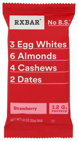 RXBAR Strawberry Bar, 1.8 OZ