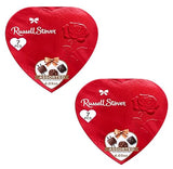 Russell Stover Valentine's Day Heart Shaped Box - Pack of 2-7 Pieces Per Box - Iconic Chocolate Everyone Loves - Perfect for Giving That Special