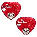 Russell Stover Valentine's Day Heart Shaped Box - Pack of 2-7 Pieces Per Box - Iconic Chocolate Everyone Loves - Perfect for Giving That Special