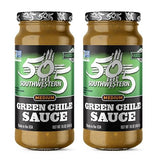 505 Southwestern Medium Green Chile Sauce (Pack of 2)