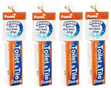 PUMIE Toilet & Tile Pumice Cleaner, Pumice Stick with Handle, Multi-Function Toilet Bowl Ring Remover by US Pumice, Bath-8, Pack of 4