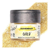 Gold Edible Glitter for Drinks, Cocktails, Cake Decorating, Strawberries, Chocolates & More | No Taste | 4g | 100% Food-Safe | Kosher, Vegan, Gluten