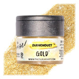 Gold Edible Glitter for Drinks, Cocktails, Cake Decorating, Strawberries, Chocolates & More | No Taste | 4g | 100% Food-Safe | Kosher, Vegan, Gluten