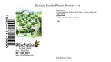 OliveNation Hickory Smoke Powder, Powdered Smoke Flavoring for Cooking, Non-GMO, Gluten Free, Kosher, Vegan - 4 ounces