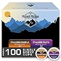 Roast Ridge Single Serve Coffee Pods for Keurig K-Cup Brewers, Variety Pack, Medium Roast, 100 Count (50 Chocolate Mocha, 50 Chocolate Hazelnut)
