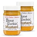 Bone Suckin' Sweet Spicy Mustard, National Champion, Made in the USA, Non-GMO, Gluten-Free, Kosher and has No High Fructose Corn Syrup - 2 Pack (12