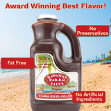 NOH Hawaiian Barbecue Sauce, 128 oz (Pack of 1) - Original Hawaiian BBQ Sauce, Ideal for Barbecue Chicken, Ribs, Steak, Seafood, Stir-Fry & More
