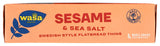 Wasa Flatbread Thins Crackers, Sesame and Sea Salt, 6.7 Ounce (Pack of 1)