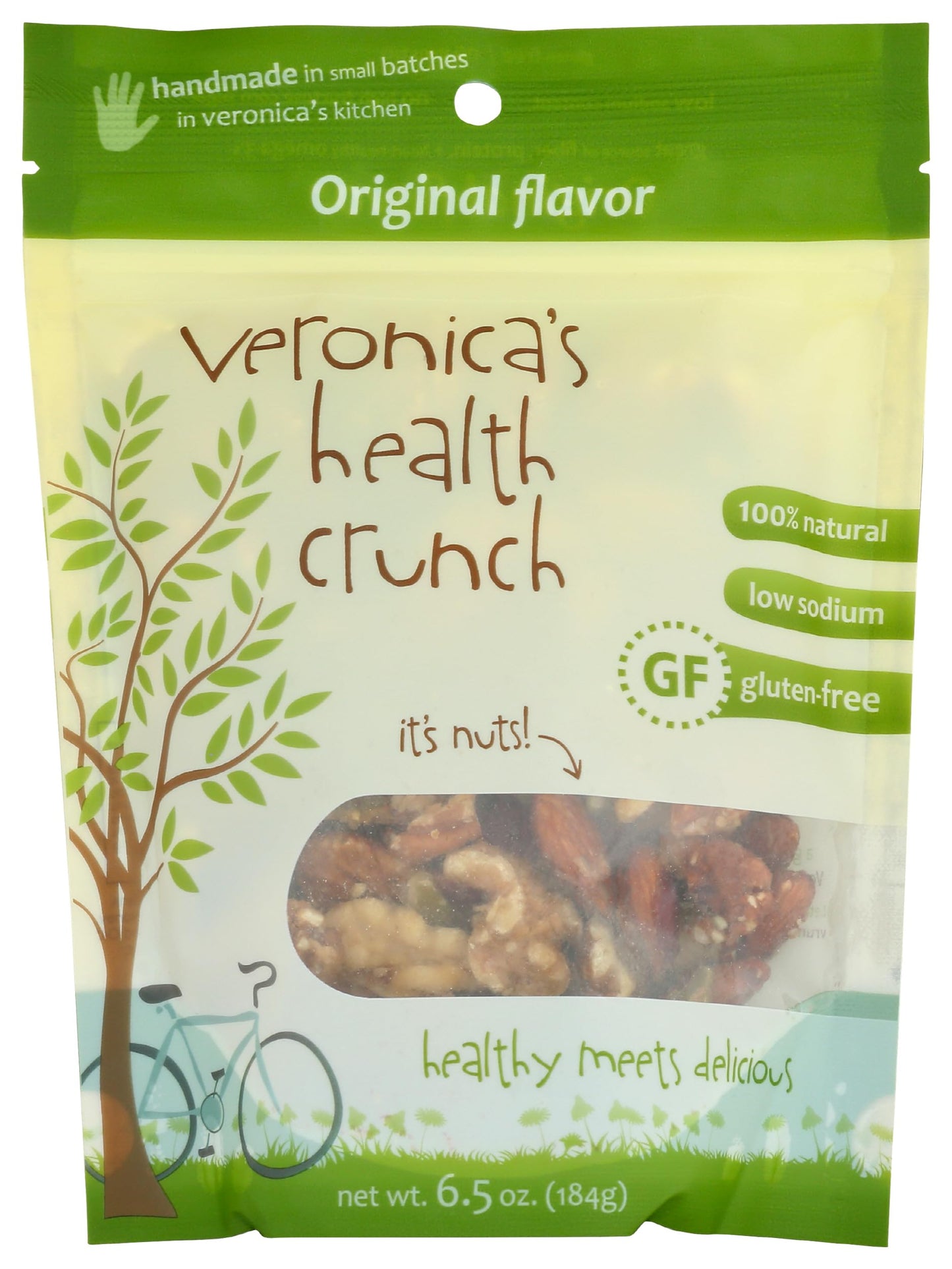 Veronicas Health Crunch, Granola Original, 6.5 Ounce