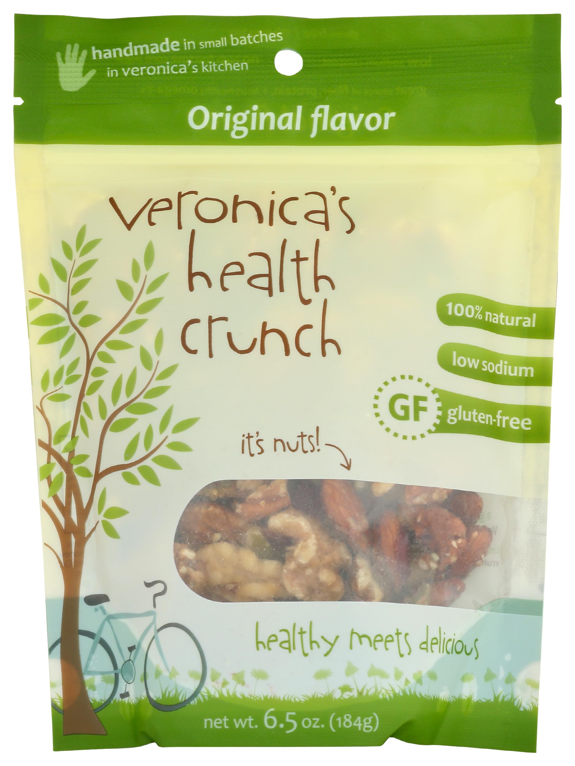 Veronicas Health Crunch, Granola Original, 6.5 Ounce