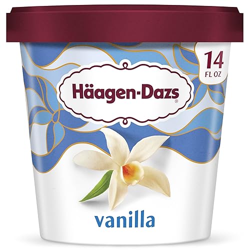 Haagen Dazs, Ice Cream Vanilla, 14 Ounce
