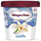 Haagen Dazs, Ice Cream Vanilla, 14 Ounce