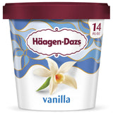 Haagen Dazs, Ice Cream Vanilla, 14 Ounce