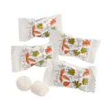Fun Express Fall Leaves Thanksgiving Buttermints Individually Wrapped - Premium Butter Mints Bulk 108 Count | Autumn Candy for Dinner Parties