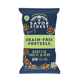 Savor By Susie Garlic & Herb Grain Free Pretzels, 5 OZ