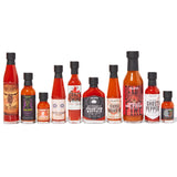 Thoughtfully Hot Sauce Challenge, Mild to Extreme Hot Sauce Variety 10 Pack, Unique Gift for Men, Husband, Dad, Father, Birthday and Christmas