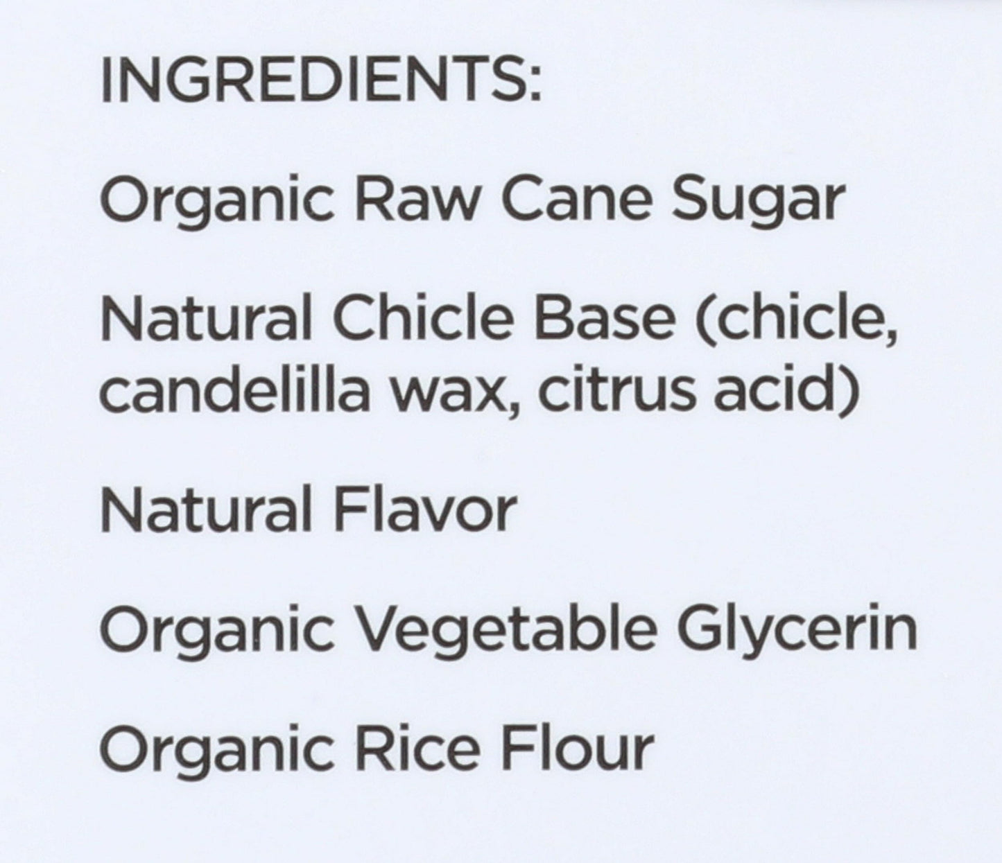 Simplygum Gum Fennel Natural