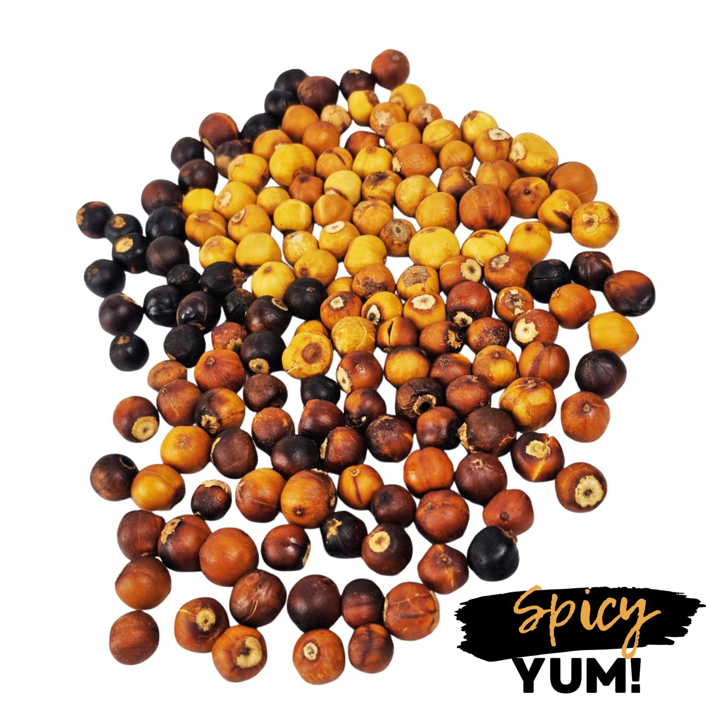 Spicy Yum! Premium Country Onion (Bush Onion, Bobimbi, Rondelle) - Peeled, Washed & Dehydrated Aromatic Onion Bulbs - No Additives, Non-GMO - Ready