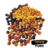 Spicy Yum! Premium Country Onion (Bush Onion, Bobimbi, Rondelle) - Peeled, Washed & Dehydrated Aromatic Onion Bulbs - No Additives, Non-GMO - Ready